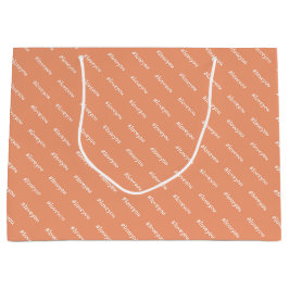 Cute Message Blush White Trendy Pattern