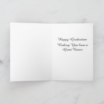 Cute Message Grattis Studenten Blommigt