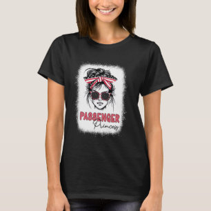 Cute Messy Bun Hair Girl T Shirt