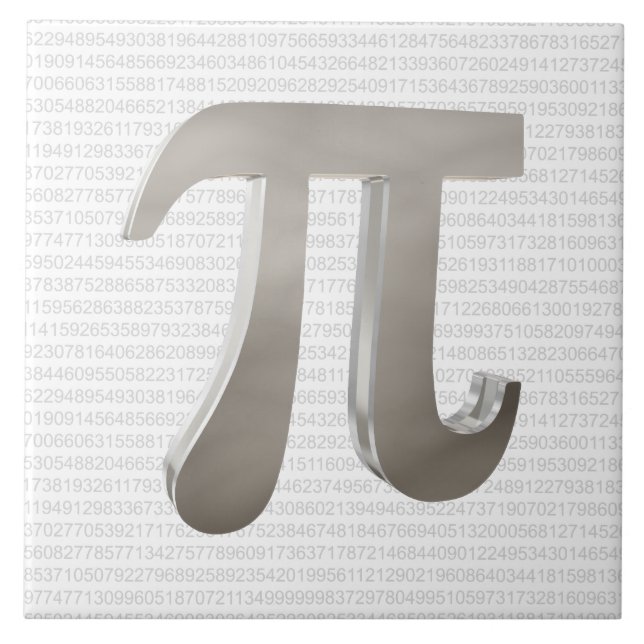Cute metall pi kakelplatta (Framsidan)