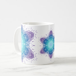 Cute Metatrons Cube mandala Kaffemugg