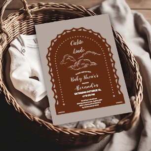 Cute Mexican Cielito Lindo Baby Shower Inbjudningar