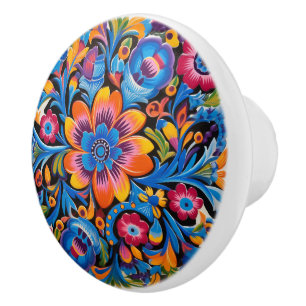 Cute Mexikanska stil-krabbor Knopp