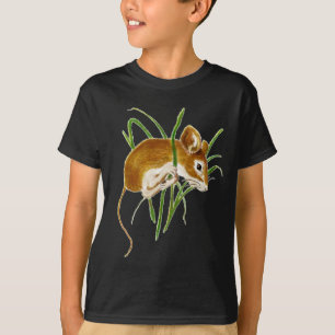 Cute Mice,Mouse Watercolor Animal Nature T Shirt