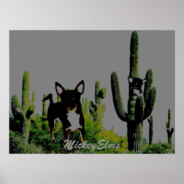 Cute MickeyElvis Poster (Framsidan)