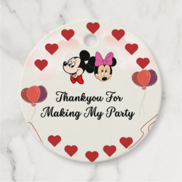 Cute Mickey's Gift Märkre Gåvor Etiketter