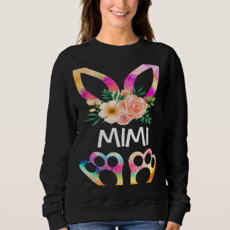 Cute Mimi Bunny Tie Dye Print  Family Easter Day M T Shirt