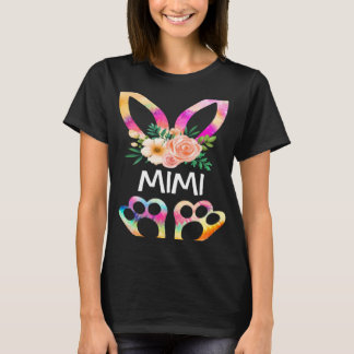 Cute Mimi Bunny Tie Dye Print  Family Easter Day M T Shirt