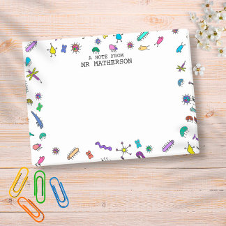 Cute Mini Kryp och Mini Beaster Post-it Block