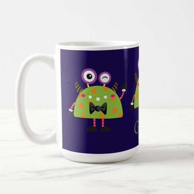 Cute, mini-monster kaffemugg (Vänster)