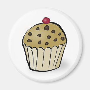 Cute Mini Muffin Magnet