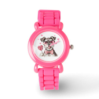 Cute Miniature Schnauzer Kids' Watch Armbandsur