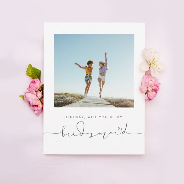 Cute Minimalist blir mitt Bridesmaid-foto (Skapare uppladdad)