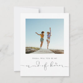 Cute Minimalist blir mitt foto i Maid of honor
