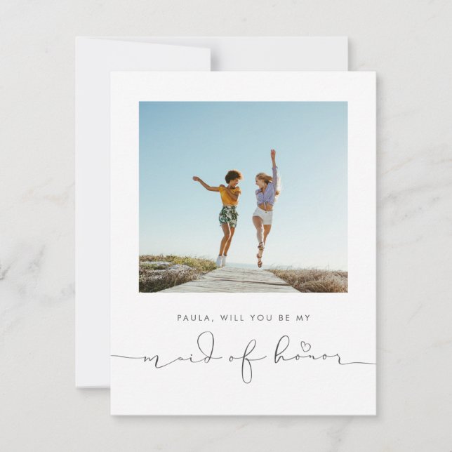 Cute Minimalist blir mitt foto i Maid of honor (Framsida)