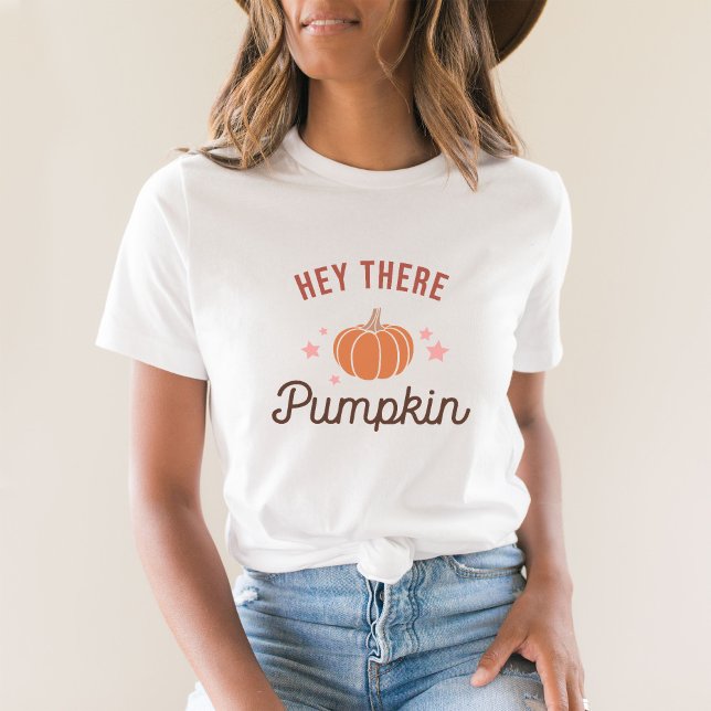 Cute Minimalist, där Pumpkin T-Shirt (Skapare uppladdad)