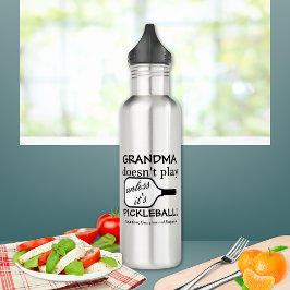 Cute Minimalist Grandma Pickleball Funny Humor