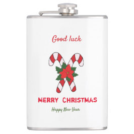 Cute Minimalist jul och nyår Lycklig Fickplunta