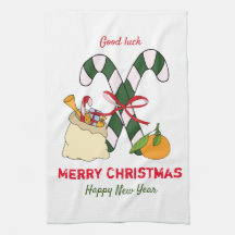 Cute Minimalist jul och nyår Lycklig