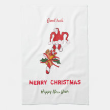 Cute Minimalist jul och nyår Lycklig