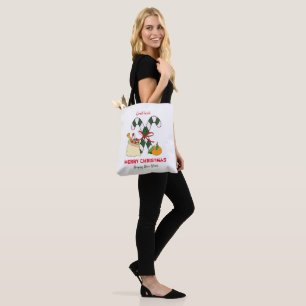 Cute Minimalist jul och nyår Lycklig Tygkasse