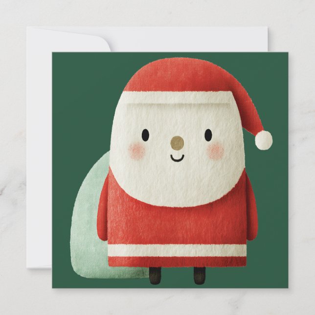 Cute Minimalist Santa Claus (Framsida)