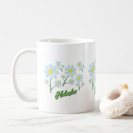 Cute Minimalist Spring Daisy Floral Kaffemugg