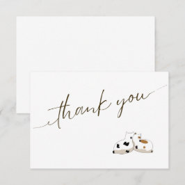 Cute minimalistic script par tack kort