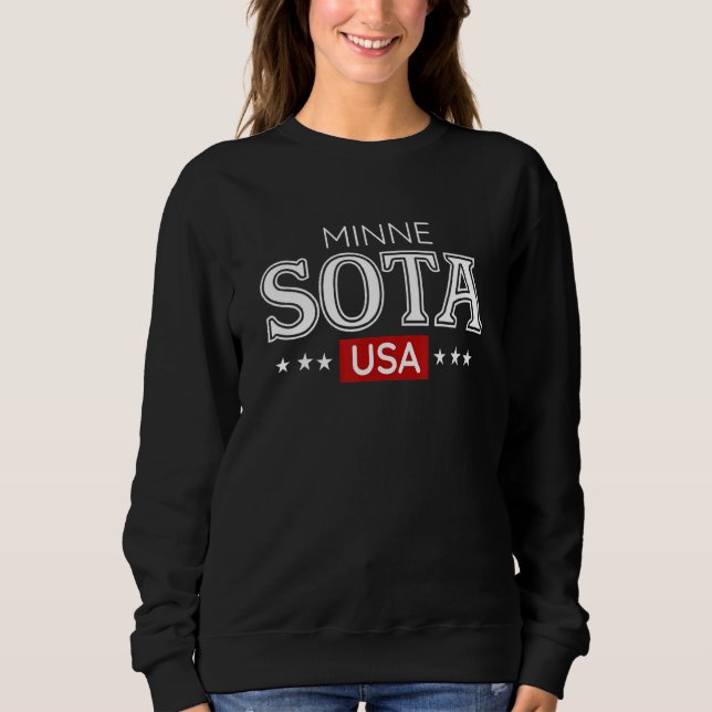 Cute Minnesota Usa T Shirt (Framsida)