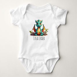 Cute Mint Grönt Dragon Vibes Fantasy Personlig T Shirt