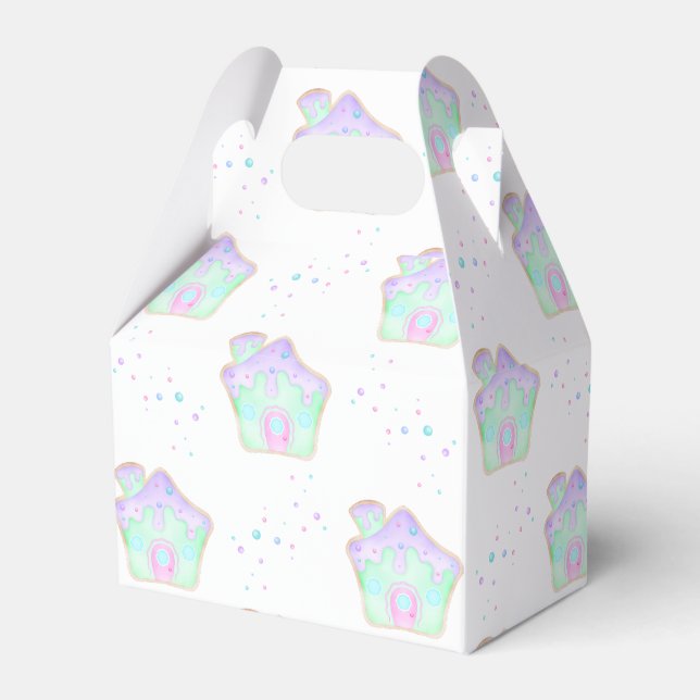 Cute Mint Kids Helgdag - Julbringbröd Presentaskar (Framsidan Sidan)