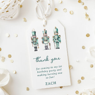 Cute Mint Nutcracker 1:a födelsedagsfavoriten i Ta Presentetikett