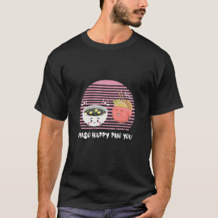 Cute Miso Lycklig Pho Du är den asiatiska maten So T Shirt