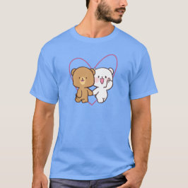 Cute mjölk och mocha t shirt