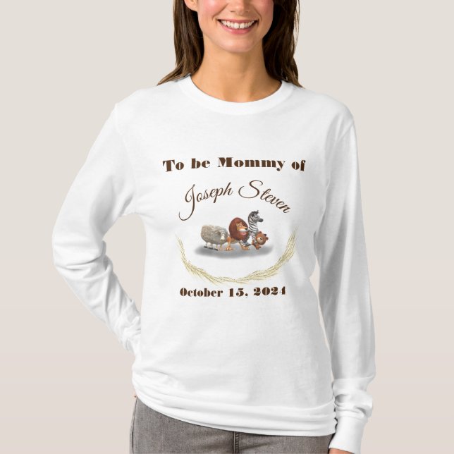 Cute-Mjukisdjur som T Shirt (Framsida)