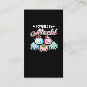 Cute Mochi Älskare Ris Cake Foodie Kawaii Fooda Visitkort