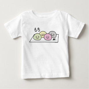 Cute Mochi glass ris tårta Japansk grönt te T Shirt
