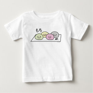 Cute Mochi glass ris tårta Japansk grönt te T Shirt