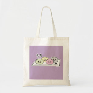 Cute Mochi glass ris tårta Japansk grönt te Tygkasse