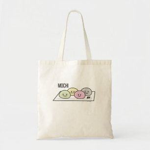 Cute Mochi glass ris tårta Japansk grönt te Tygkasse