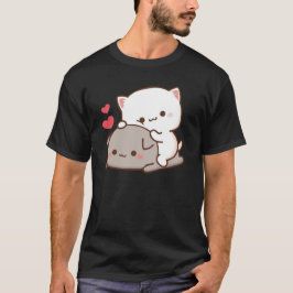 Cute Mochi Peach Cat T Shirt