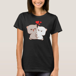 Cute Mochi Peach Cat T Shirt