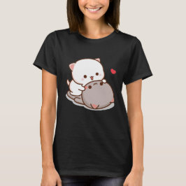 Cute Mochi Peach Cat T Shirt