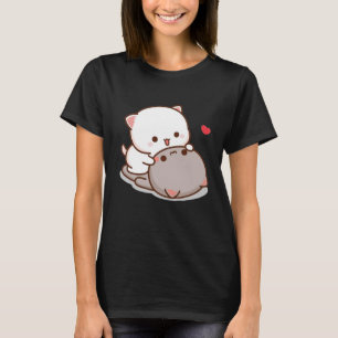 Cute Mochi Peach Cat T Shirt