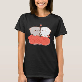 Cute Mochi Peach Cat T Shirt