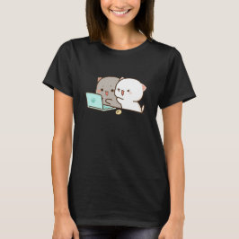 Cute Mochi Peach Cat T Shirt