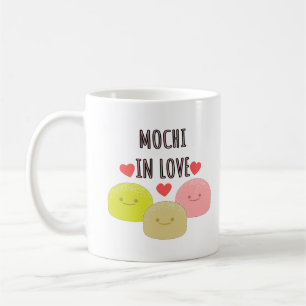 Cute Mochi Tecknad Teckning Kaffemugg