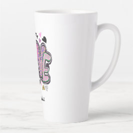 Cute Modern Artsy KÄRLEK - Alla hjärtans dag