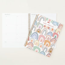 Cute Modern Assorterad Pastel Rainbow