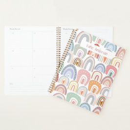 Cute Modern Assorterad Pastel Rainbow